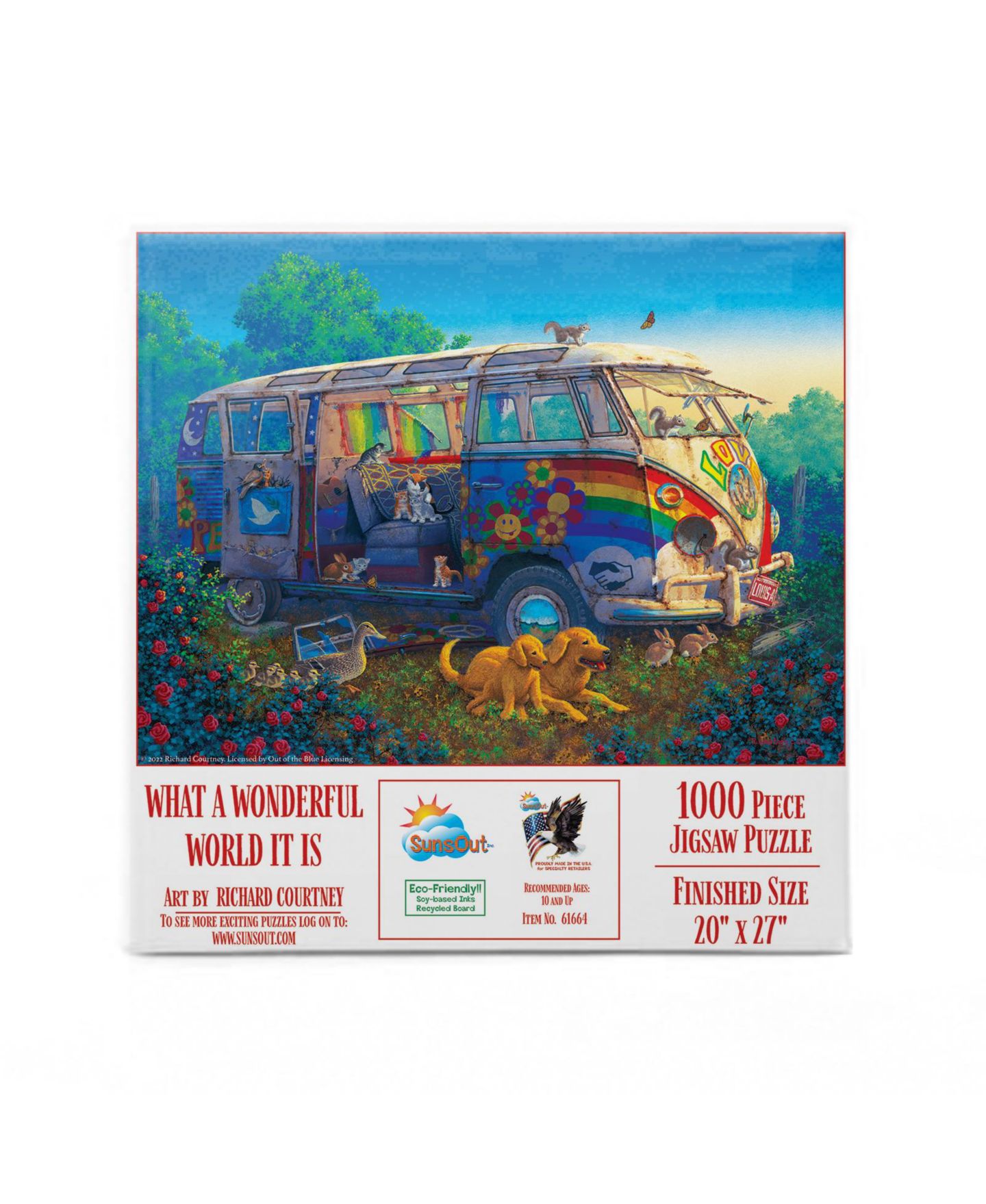 Пазл SunsOut What a Wonderful World it is 1000 piece Jigsaw Puzzle for Adults — фото 2