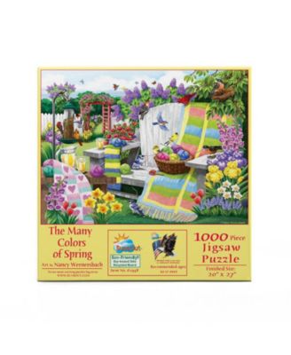 The Many Colors of Spring 1000 piece Jigsaw Puzzle for Adults