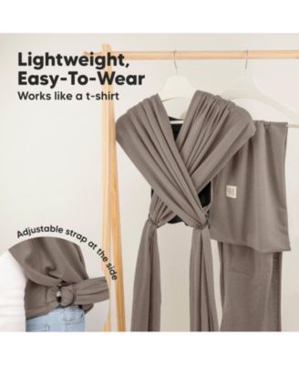 D-Lite Baby Wrap Carrier, Adjustable Baby Carrier, Baby Sling, Newborn, Infant, Toddler 7-44lbs