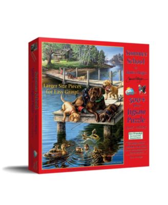Summer School 500 piece Jigsaw Puzzle for Adults Large Pieces
