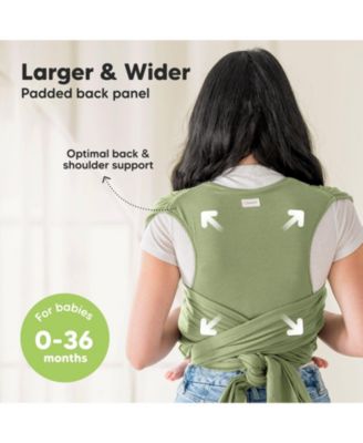 D-Lite Baby Wrap Carrier, Adjustable Baby Carrier, Baby Sling, Newborn, Infant, Toddler 7-44lbs