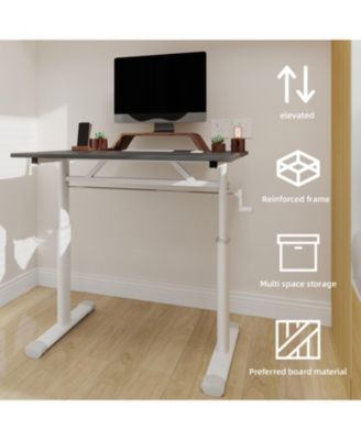 Adjustable Height Study Desk - Kids & Adults, Compact Design