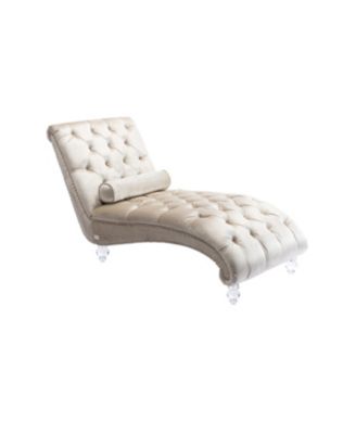 Streamdale Leisure Concubine Sofa With Acrylic Feet