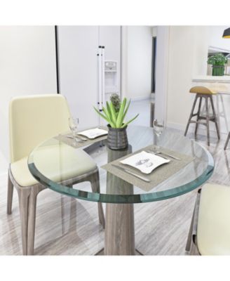 32" Round Tempered Glass Table Top - 1/2" Thick
