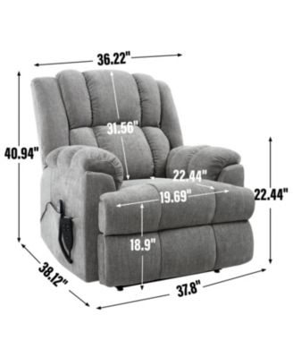 Power Lift Recliner with Heat & Massage