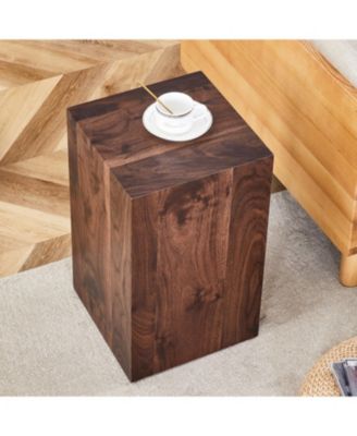 Walnut Wood Grain Coffee Table - Luxurious Design, Living Room Accent