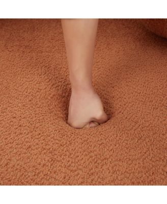 Streamdale Swivel Barrel Accent Chair with Pillows - Orange Red