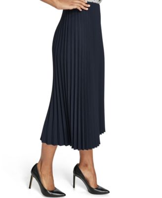 Women's Pleated Pull-On Skirt