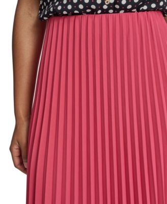 Women's Pleated Pull-On Skirt