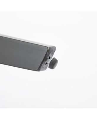 Velvet Barstools, Button Tufted, Wood Legs, Nailhead Trim, Set of 2