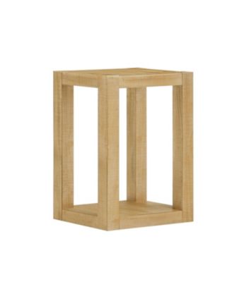 14" Rectangular Side/Coffee Table - Modern End Table