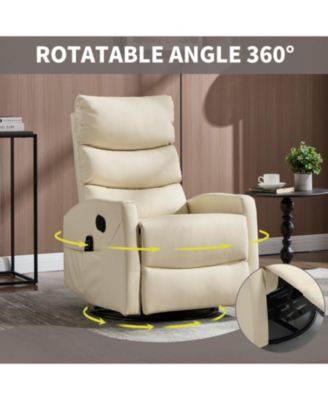 Streamdale Heat Massage Rocker Swivel Recliner Chair