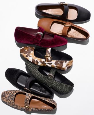Women's Cosmic Square Toe Mary Jane Ballet Flats