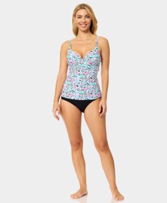 Women's Gemini Underwire V-Neck Tankini Top
