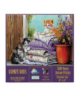 Comfy Days 500 piece Jigsaw Puzzle for Adults