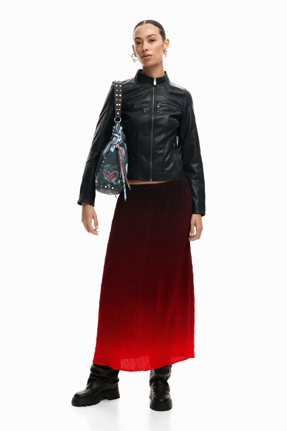 Desigual Women's Mandarin collar jacket