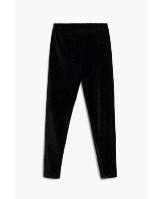 Girls Girls's Shiny velvet leggings