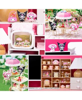 RE-MENT Cute Blind Box Diorama Miniature Figure Set for Birthday Gift, Party Favor, Stress Relief, Collectible Toy, Sanrio Fan, Relaxation