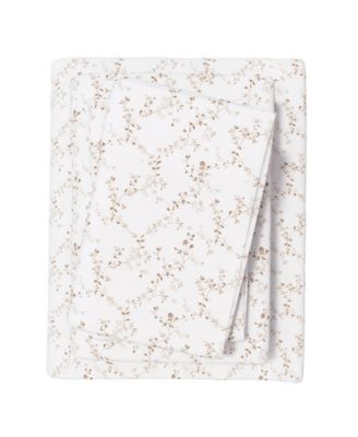 Ultra-Soft Turkish Cotton Flannel Winter Floral Print Sheet Set