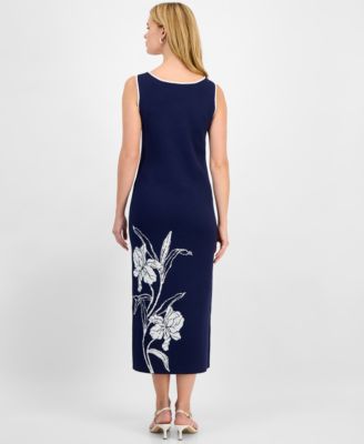 Women's Floral-Print Tank Dress