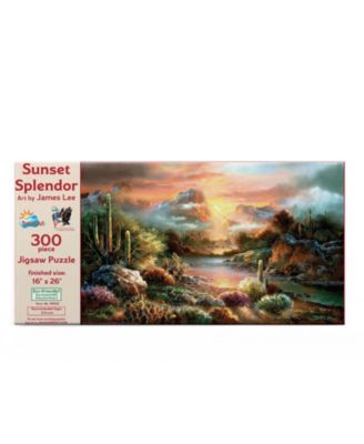 Sunset Splendor 300 piece Jigsaw Puzzle for Adults