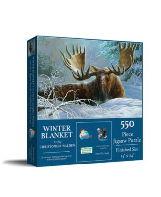 Winter Blanket 550 piece Jigsaw Puzzle for Adults