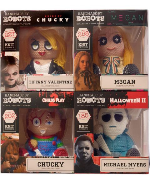 Детские фигурки Handmade By Robots Universal Horror 6.2" 4-Piece Vinyl Figures, 14 Years & Up
