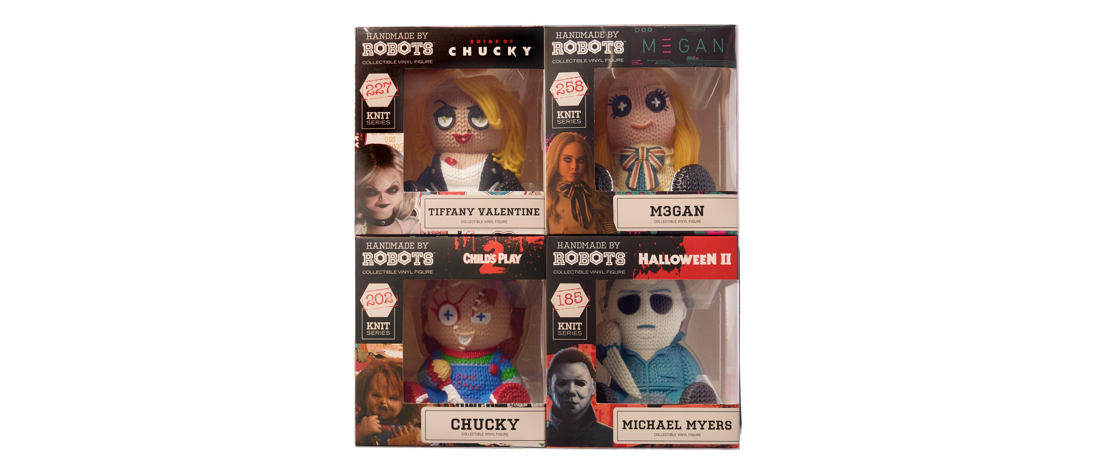 Handmade By Robots Universal Horror 6.2" 4-Piece Vinyl Figures, 14 Years & Up
