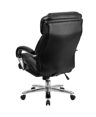 24/7 500 lb. Big & Tall Executive Swivel Ergonomic Office Chair with Loop Arms