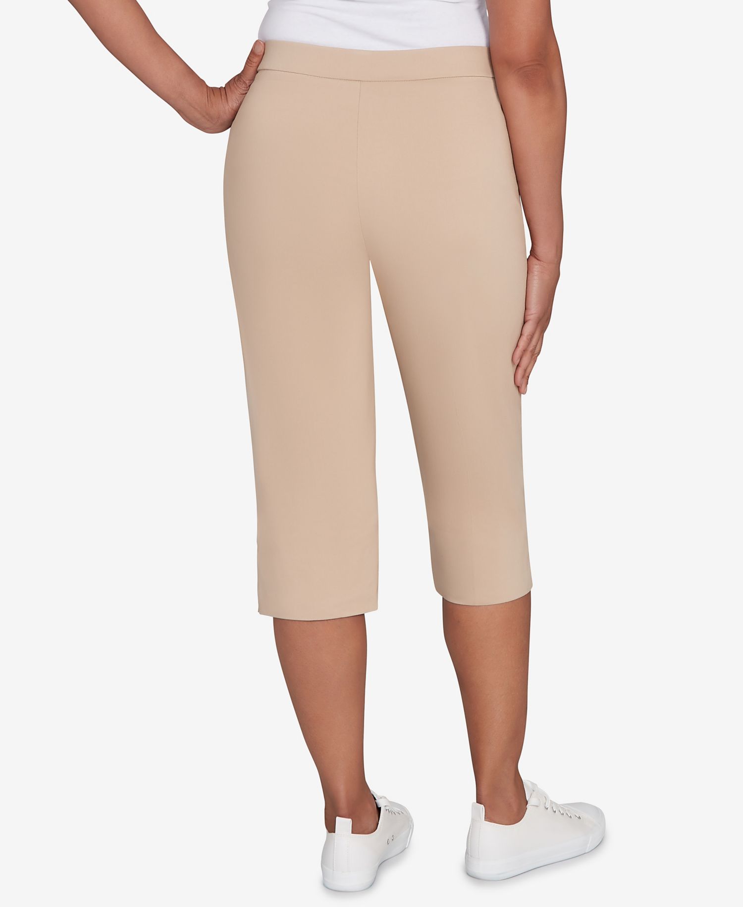 Petite Classic Allure Stretch Clamdigger Pants