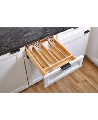 Natural Maple Right Size Utensil Drawer Insert, 13-1/4" x 19-1/2"