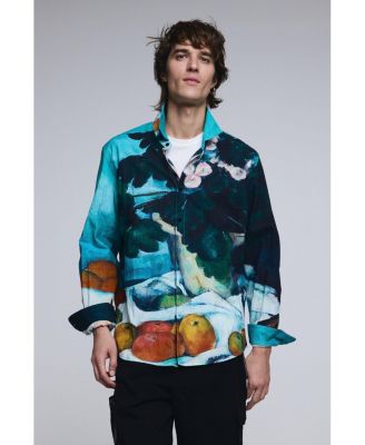 Men's Still life checkered shirt