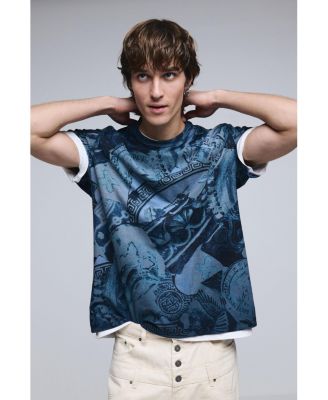 Men's Short-sleeve mosaic T-shirt