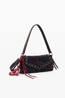 Women's Medium Graffiti Lips Bag