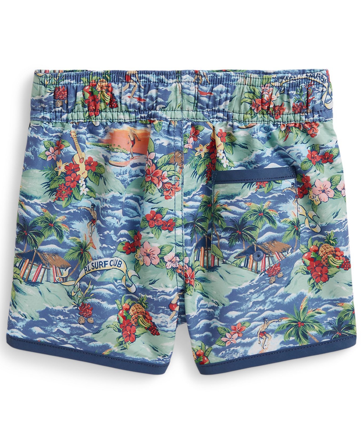 Polo Ralph Lauren Baby Boys' Tropical-Print Swim Trunk