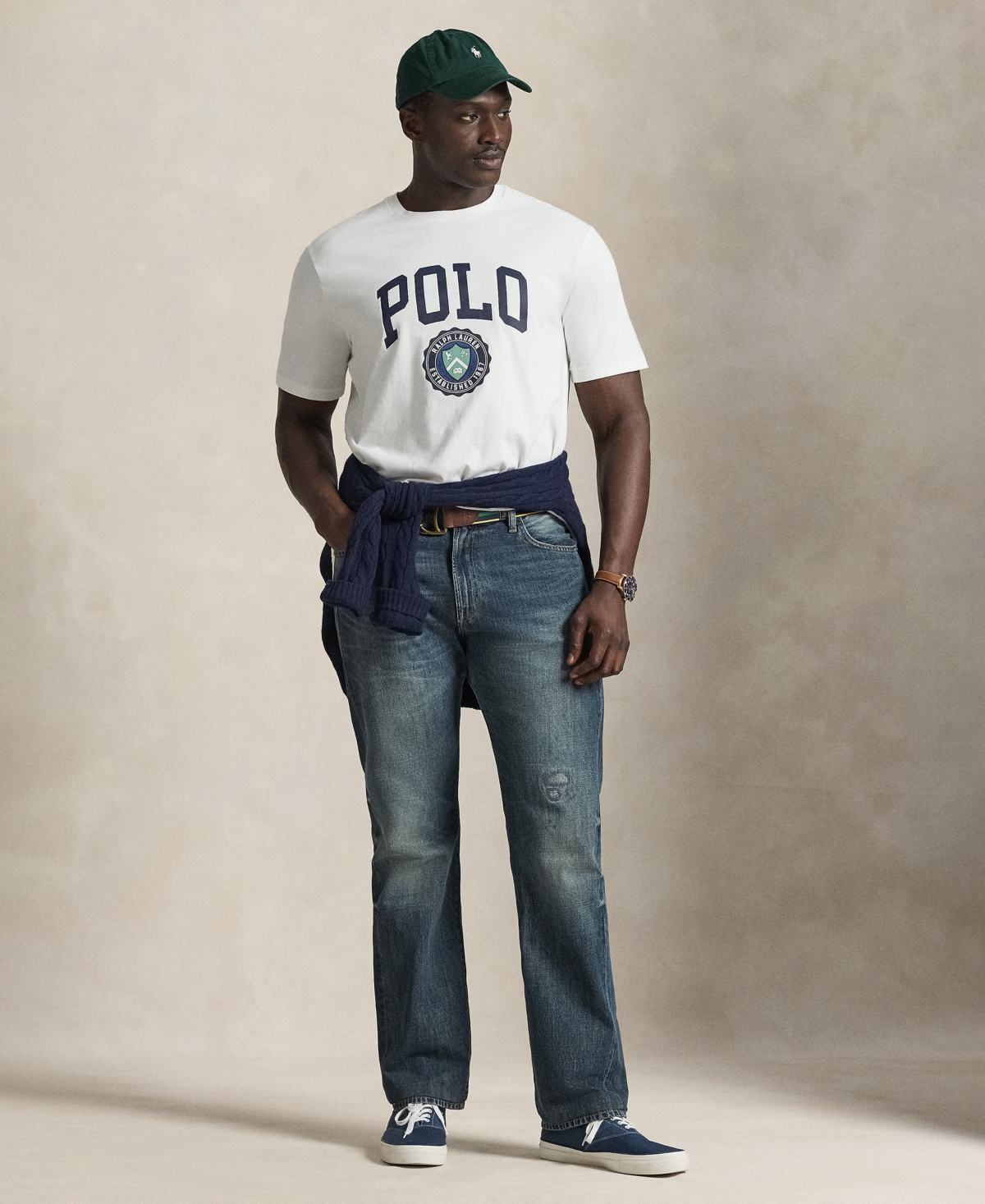 Polo Ralph Lauren Men's Big & Tall Short-Sleeve Graphic T-Shirt