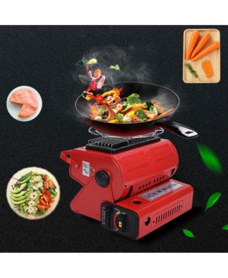 Portable Butane Heater with Rotating Handle for Outdoor Warmer & Emergency Cooker