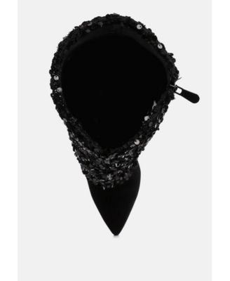 Womens Sin City Sequinned Fold-Over Calf Boots