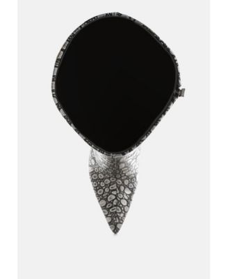 Womens Bar Zone Tear Shaped Faux Leather Boots