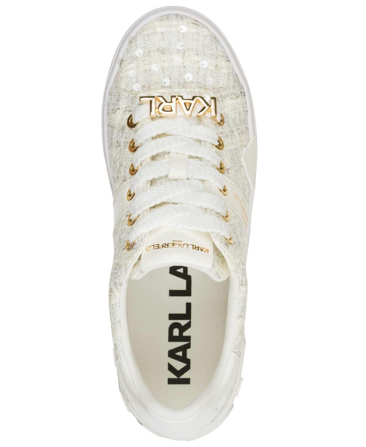 Karl Lagerfeld Paris Women's Mablyn Lace-Up Sneakers
