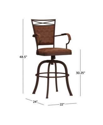 Bridgetown Bar Height Swivel Stool