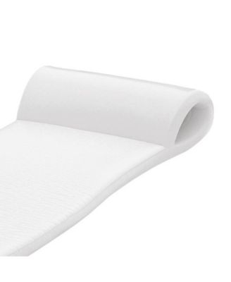 Sunsation 1.75" Thick Foam Lounger Raft Pool Float, Green Leaf