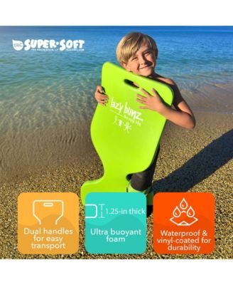 Lazy Bunz Foam Saddle Swimming Lounger Pool Float, Mint Green