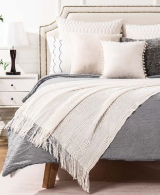 Texture Triple Zig-Zag Lightweight Throw, 50" x 60"