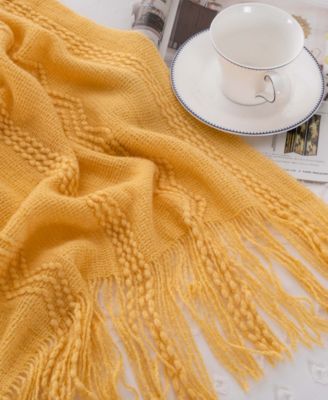 Texture Triple Zig-Zag Lightweight Throw, 50" x 60"
