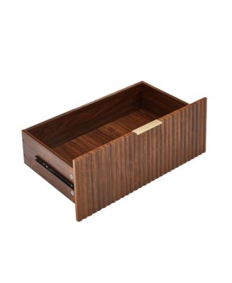 Modern 6-Drawer Dresser, Wide Chest