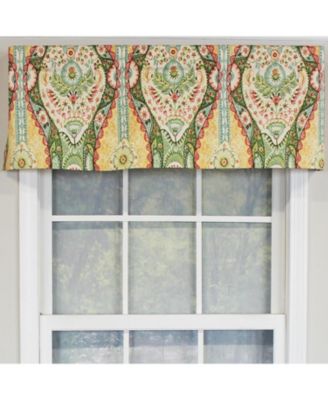 Brassiere Tailored 100% Cotton with Fully Lined 3" Rod Pocket Valnance for Windows 50" x 14"