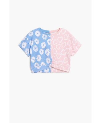 Girls Girls's Two-tone T-shirt.