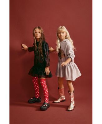 Girls Girls's 3/4 sleeve dress with lettering