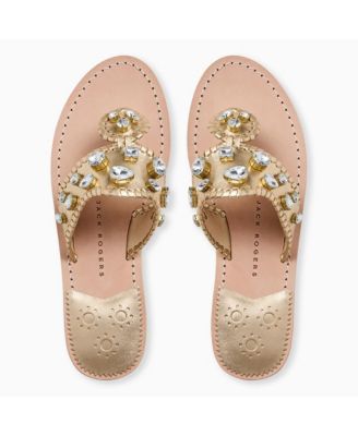 Women's Jacks Flat Jeweled Sandal